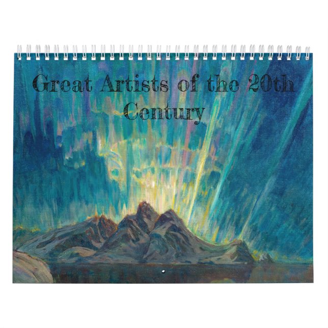 Calendar by 20th Century Paintings (Cover)