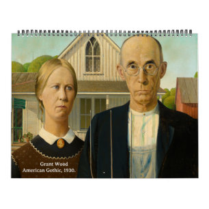 Calendar by Grant Wood
