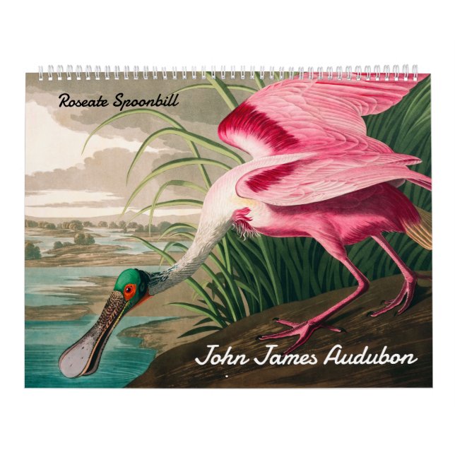 Calendar by John James Audubon (Cover)