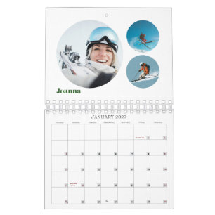 Calendar celebrating fun, friends, family & dogs.
