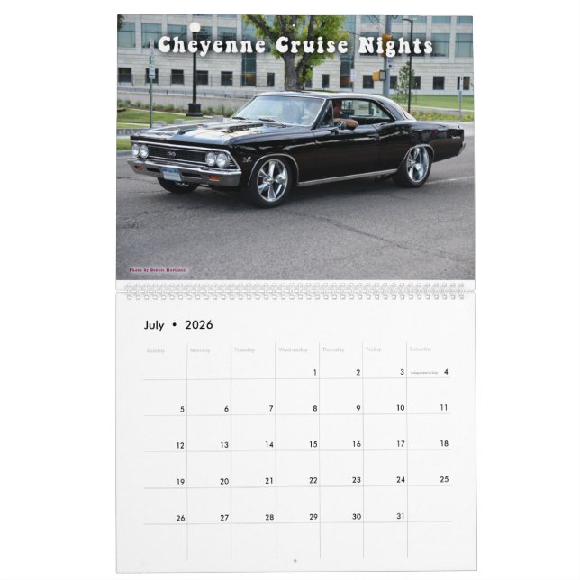 Calendar Cheyenne Cruise Nights (Jul 2026)