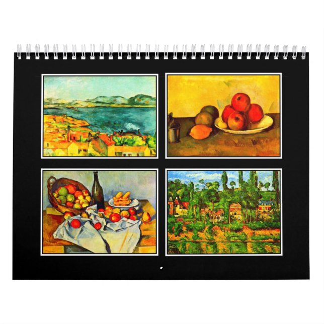 Calendar-Classic/Vintage-Paul Cezanne Calendar (Cover)