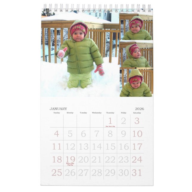calendar - Customised (Jan 2026)