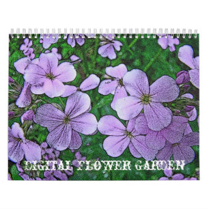Calendar Digital Flower Garden