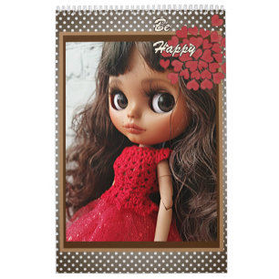 Calendar, doll, for girl, baby, fun, toys, bright, calendar