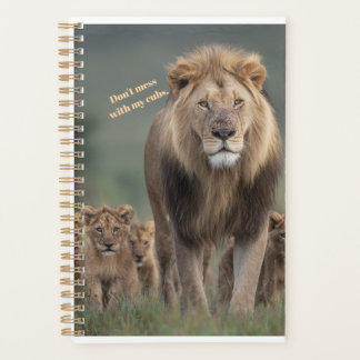  Calendar - "Don't Mess with the Cubs" Planner