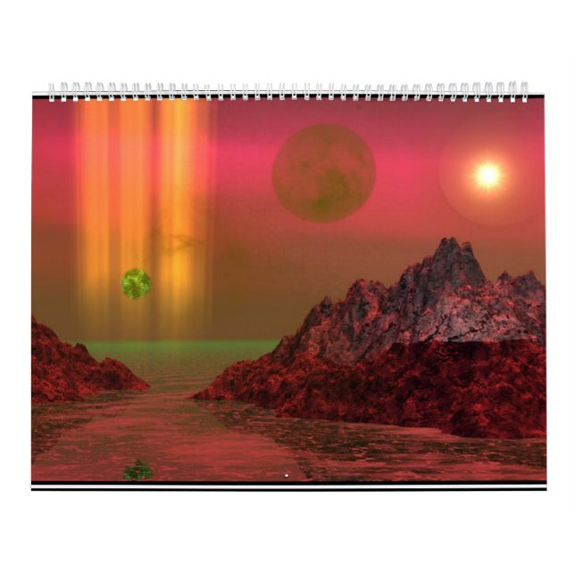 Calendar Fantasy Landscapes (Cover)