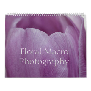 Calendar Floral Photography Close Ups