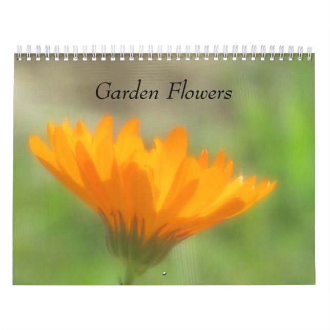 Calendar - Flowers (Cover)