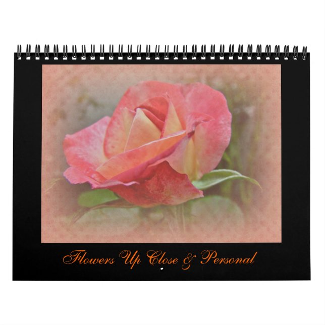 Calendar - Flowers Up Close & Personal (Cover)