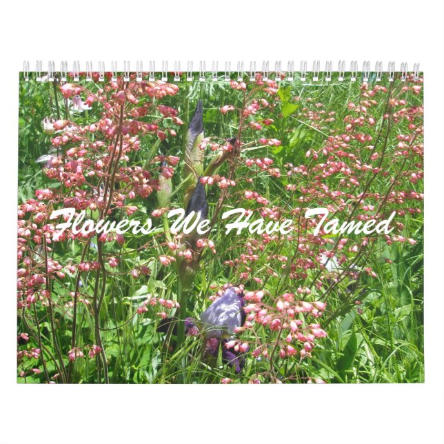 Calendar - Flowers We Have Tamed (Cover)