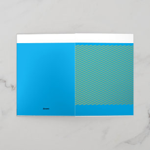 Calendar Foil Greeting Card