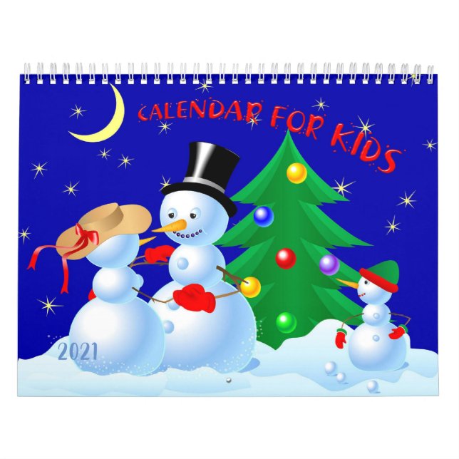 Calendar For Kids (Cover)