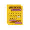 Calendar Fun Modern Comic Book Save The Date
