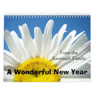 Calendar Gifts Floral Photography Add Your Name