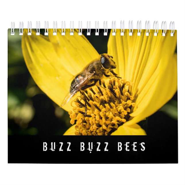Calendar Honey and Bumble Bees (Cover)