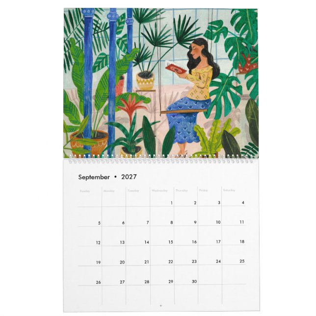 Calendar Illustration Caroline Bonne Müller (Sep 2027)