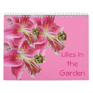 Calendar - Lilies in the Garden