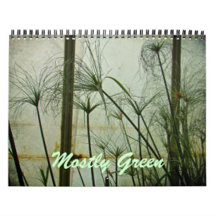 Calendar - Mostly Green