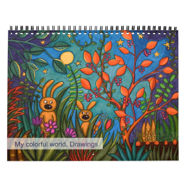 Calendar My colourful world 2016 (Cover)