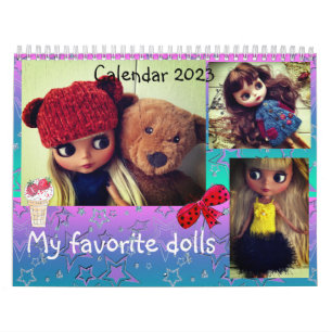 Calendar.  My favourite dolls Calendar