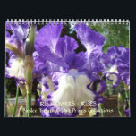CALENDAR Nature Photography Floral Iris Flowers<br><div class="desc">CALENDARS Nature Landscape Floral Irises Calendars, Iris Flowers Calendar, Gift Calendars, Christmas Gifts, OFFICE ART, Corporate Client Git Calendars, Artwork Calendars, Purple Irises, Blue Iris Flowers, Yelllow Irises calendar, Peach Orange Irises, White Iris. Botanical Floral Flower Garden Landscapes. BASLEE TROUTMAN FINE ART COLLECTIONS. Bookmark this site for great gift ideas...</div>