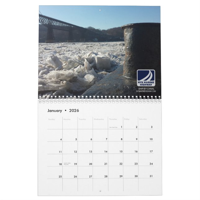 Calendar - NYS Marine Tug Boats - 2015 (Jan 2026)