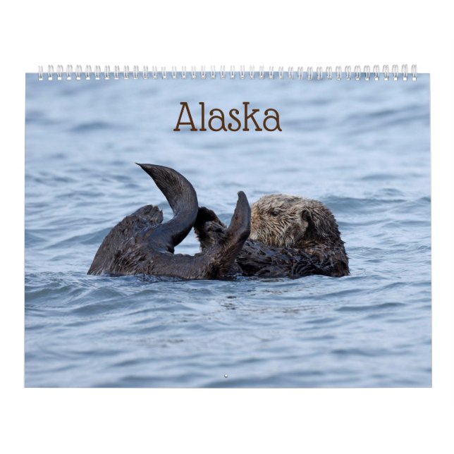 Calendar of Alaska wildlife (Cover)