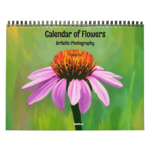 Calendar of Flowers Artistic Photography