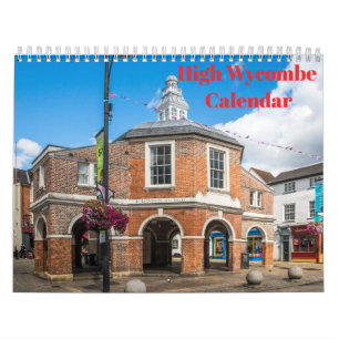 Calendar of High Wycombe, Buckinghamshire, England