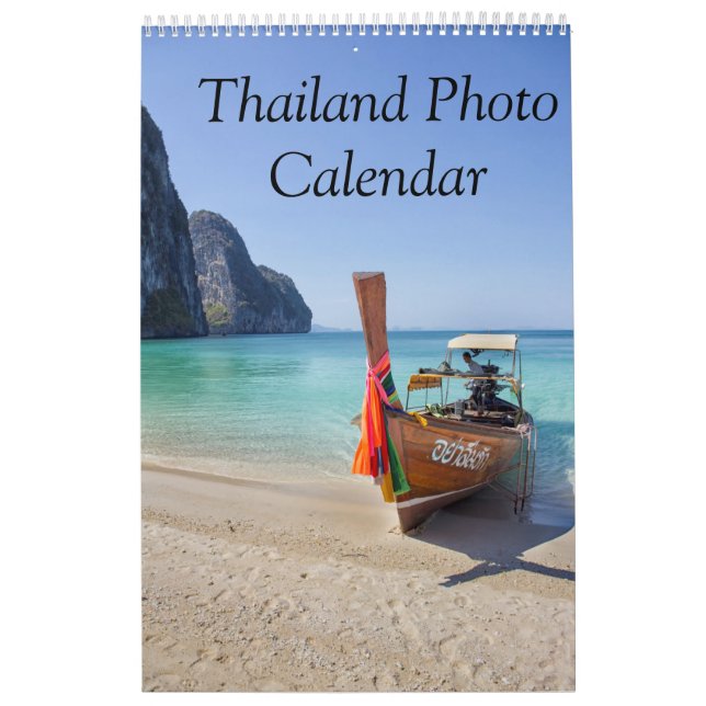 Calendar of Thailand photos (Cover)