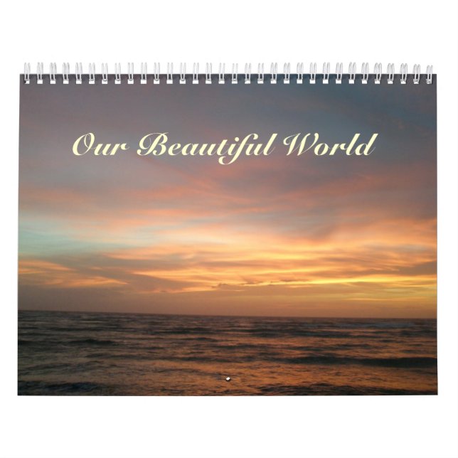 Calendar - Our Beautiful World (Cover)
