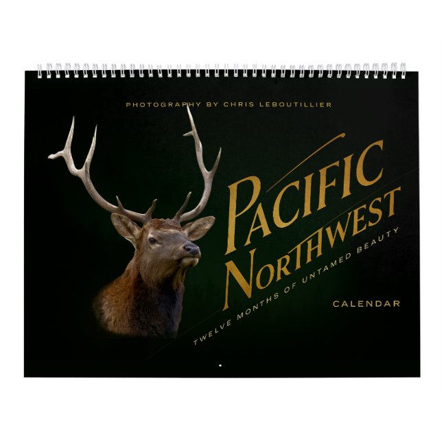 Calendar Pacific Northwest Wildlife (c)2026 (Cover)