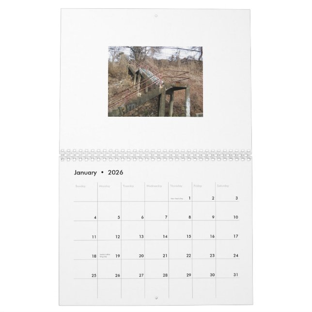 Calendar: Pittsburgh Steps Calendar (Jan 2026)