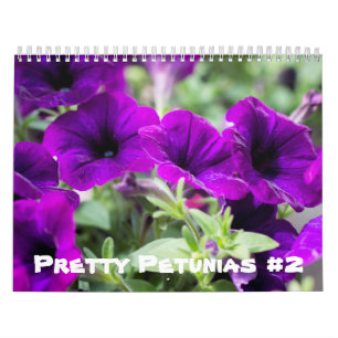 Calendar - Pretty Petunias #2