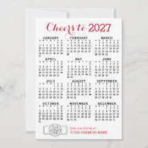 Calendar Red White Business Logo