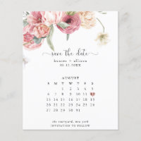 Calendar Save the Date | Annabeth