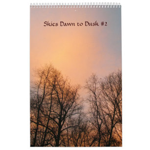 Calendar - Skies Dawn to Dusk #2