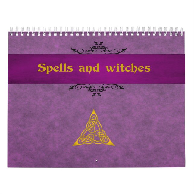Calendar spells and witches (Cover)