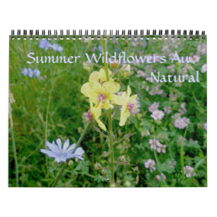Calendar - Summer Wildflowers au Natural