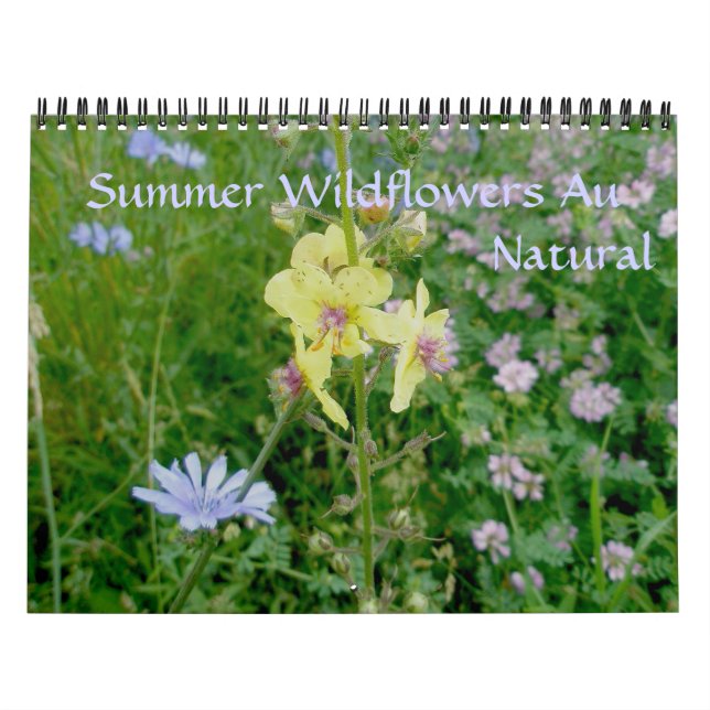 Calendar - Summer Wildflowers au Natural (Cover)