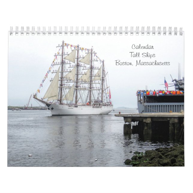 Calendar - Tall Ships Parade of Sails Boston (Cover)