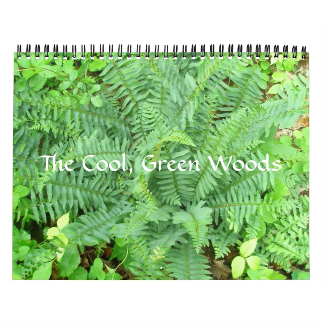 Calendar - The Cool, Green Woods (Cover)