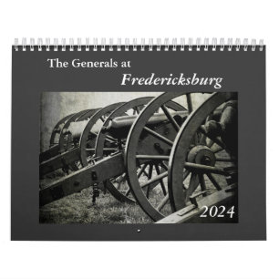 Calendar: The Generals at Fredericksburg Cale Calendar