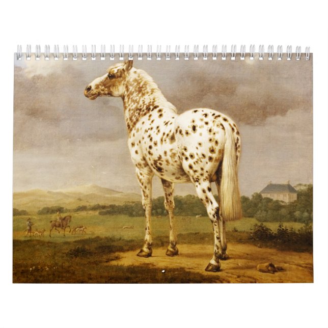 Calendar-Vintage Horses Calendar (Cover)