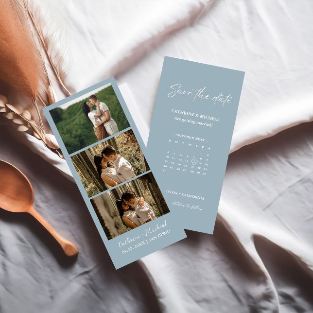 Calendar Wedding Photo booth strip frame  Save  The Date (Creator Uploaded)