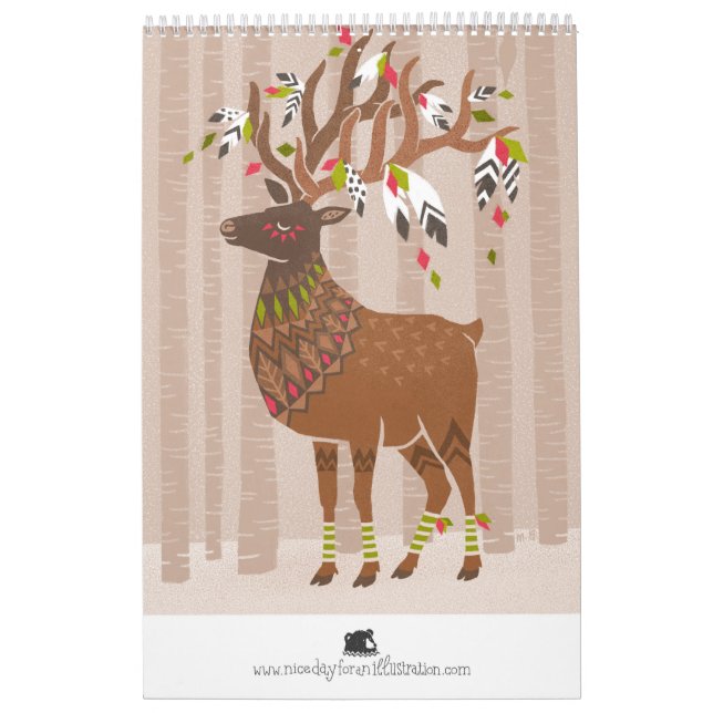 Calendar wild animals (Cover)