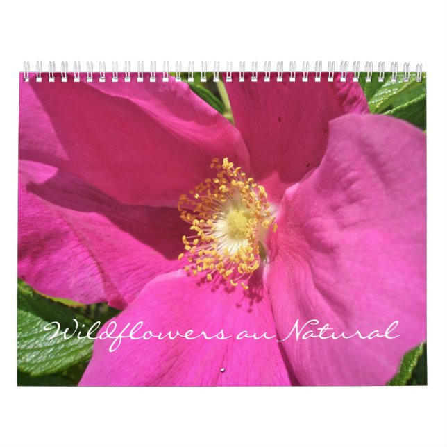 Calendar - Wildflowers au Natural (Cover)