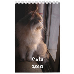 Calendar with cats - Customised