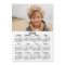 Calendar with Photo - Year View Magnetic Card
